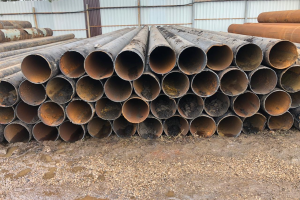 Поступление спиралешовной 325 трубы на склад