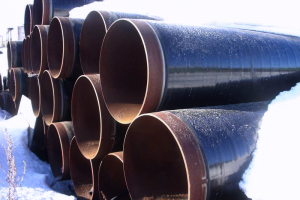 Наносим ВУС на б/у трубы