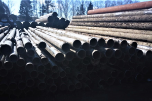Отгружаем трубы б/у для свайных фундаментов