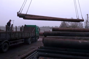 Отгружаем трубы б/у 219 мм