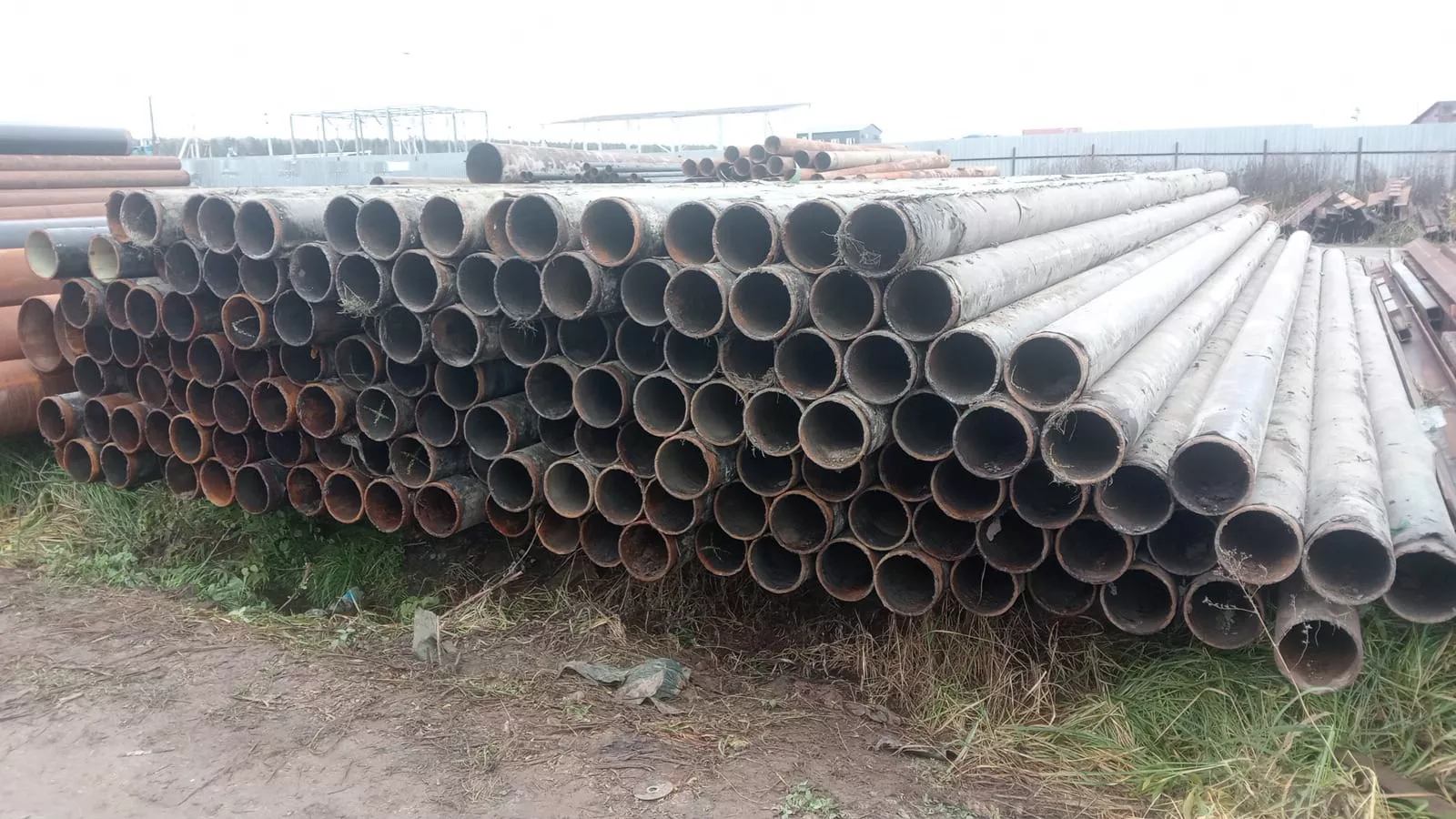 Новое поступление на склад трубы бу 219